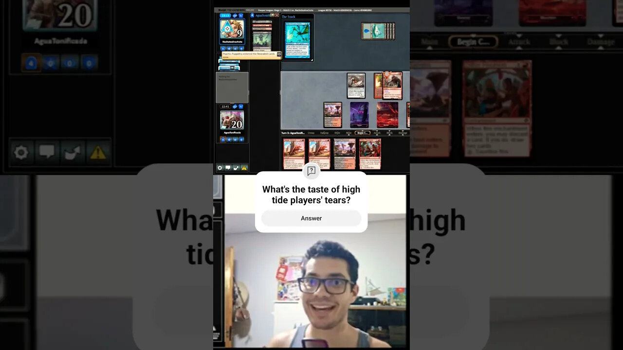 dead in a split second! #mtg #paupermtg #pauper #reanimator