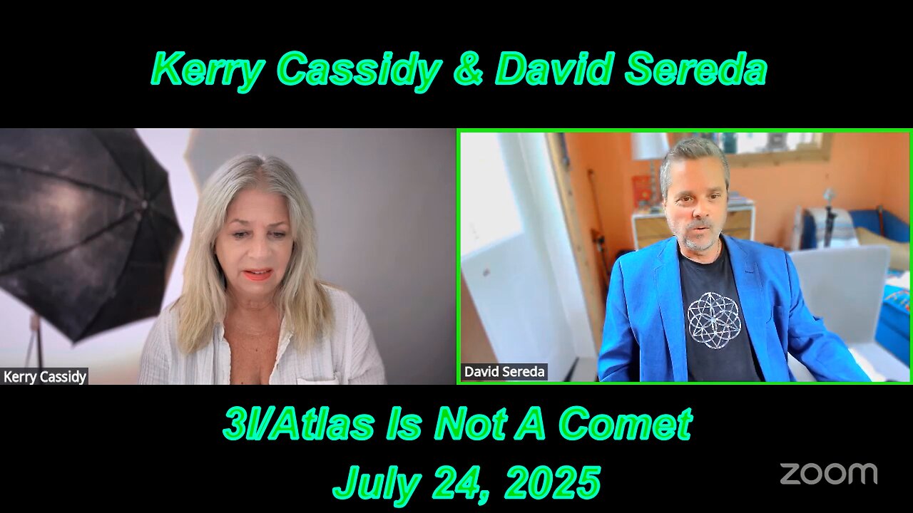 3I/ATLAS IS NOT A COMET WITH DAVID SEREDA