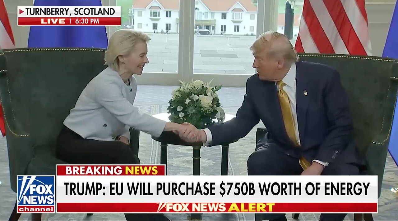 BREAKING: Pres. Trump Reaches MAJOR Trade Deal with EU