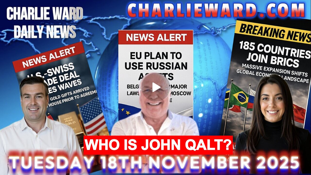 CHARLIE WARD DAILY NEWS WITH CHARLIE WARD & PAUL BROOKER TUESDAY 18TH NOVEMBER 2025