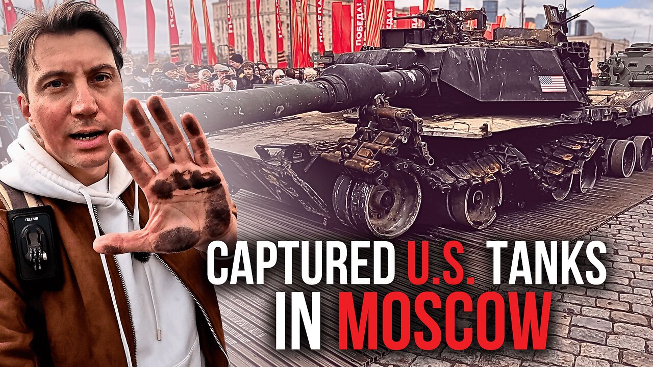 Destroyed Abrams Tanks Paraded in Moscow