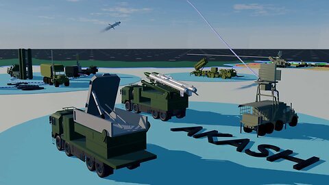 S 400 India's Air Defense System Working - 3D Animation