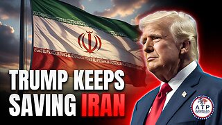 TRUMP KEEPS SAVING IRAN BY REFUSING TO FACILITATE THE OVERTHROW OF THE BRUTAL REGIME