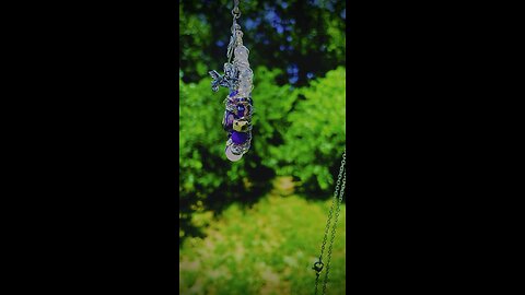 Amethyst crystal necklace