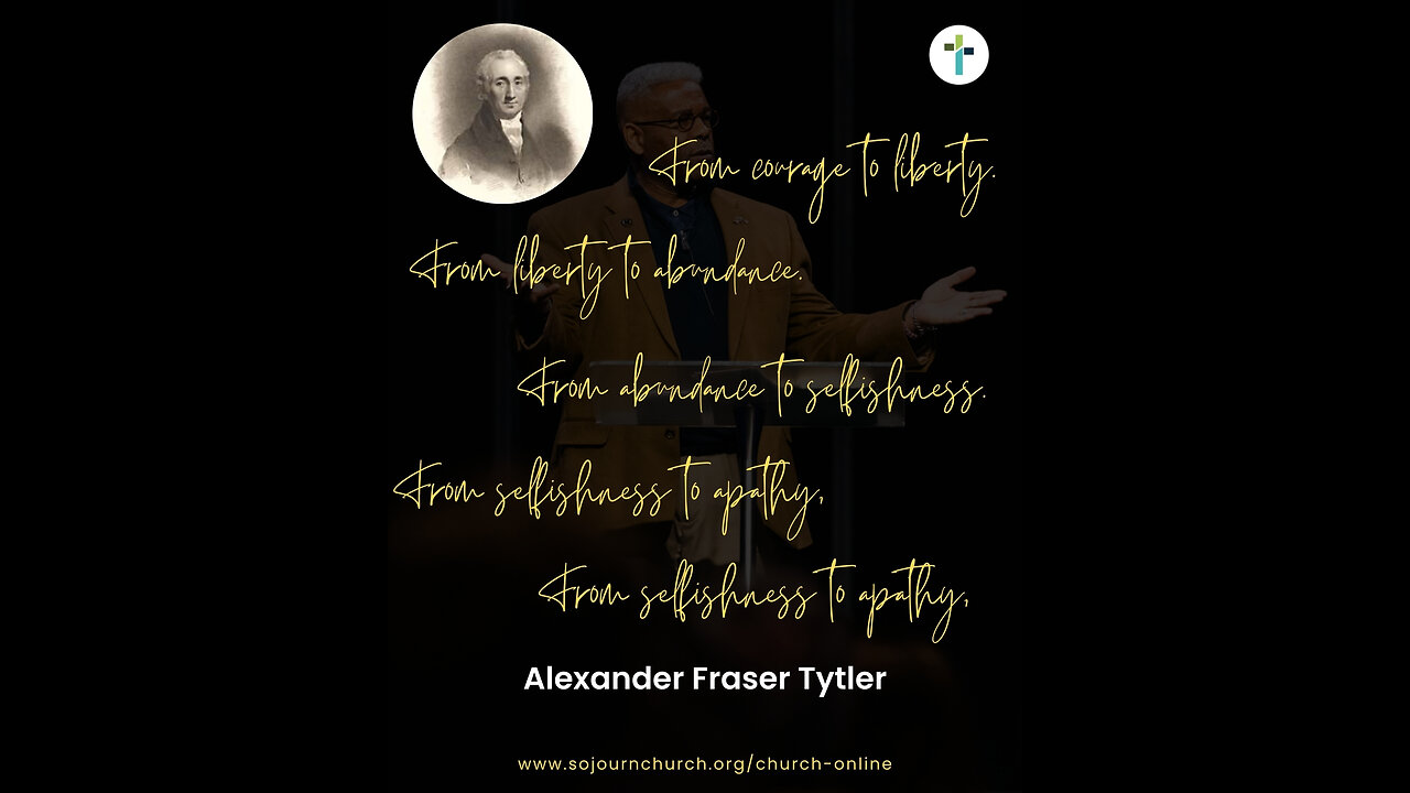 In the 1700s, Alexander Fraser Tytler warned us.