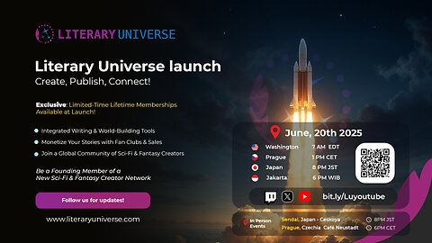 Literary Universe launch
