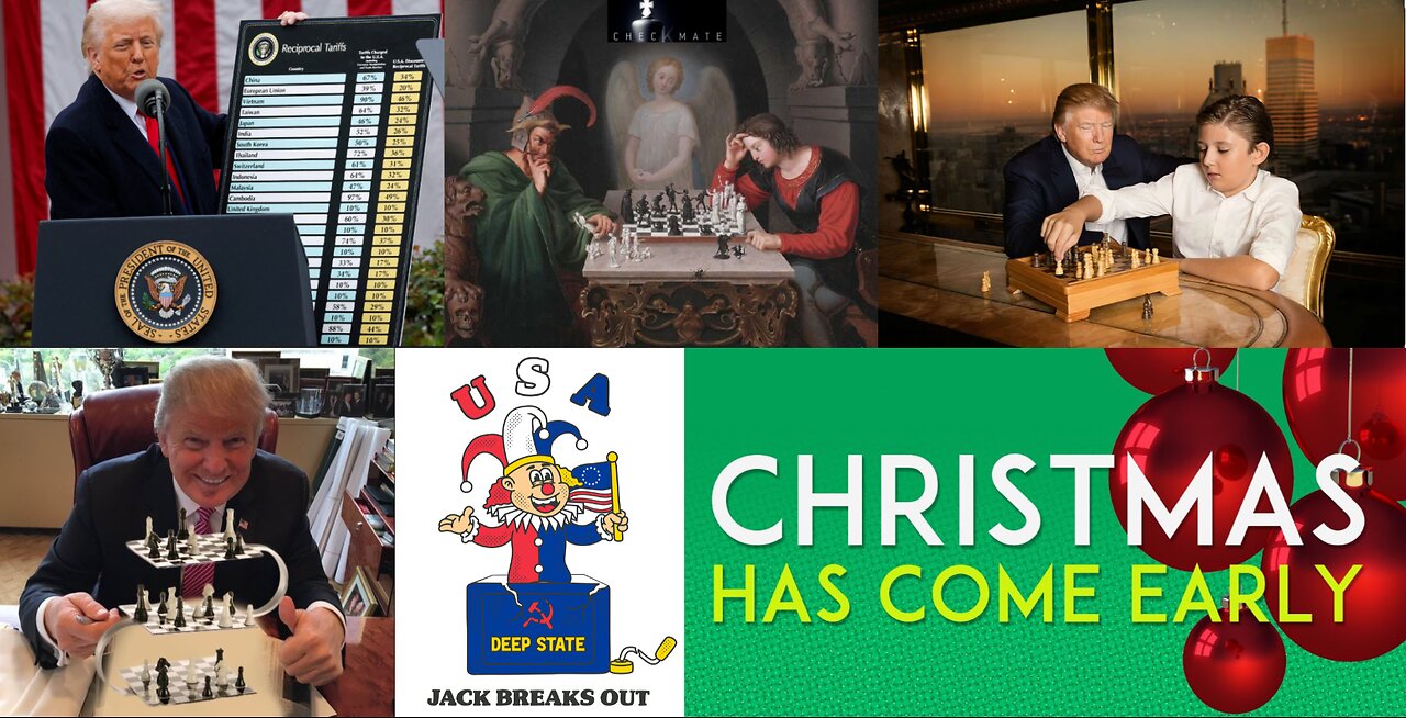 185: Tariffs = CHECKMATE & Christmas is 4/5? April 4, 2025