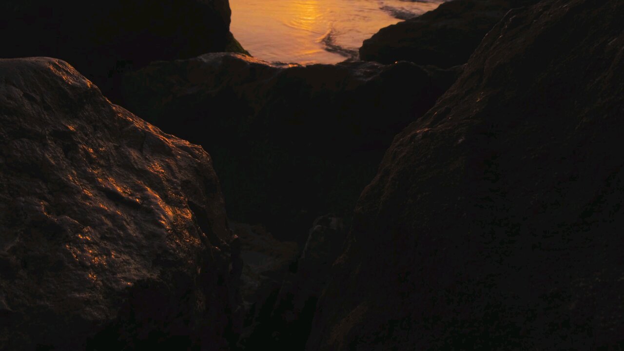 A View Of Sunset Over The Horizon