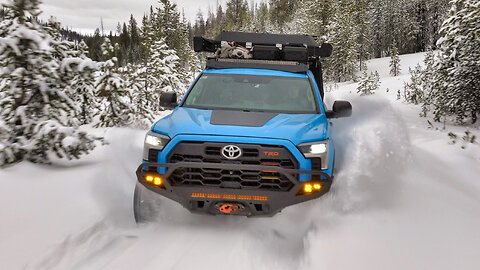 Deep Snow and Winter Camping Never Gets Old