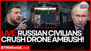 LIVE | Ukraine’s Drone War Hits a Wall as Civilians in Russia Fight Back With Stones!