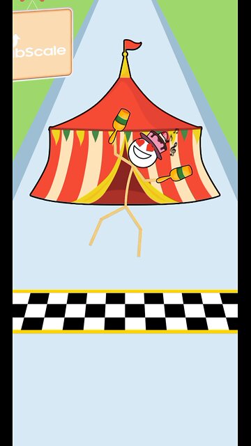 StickMan Can Run Slowly #shorts