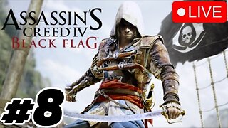 🔴Getting Closer For My Final Hunt | Assassin's Creed Black Flag #8