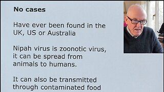 Dr John Campbell: Is Nipah virus the next pandemic (Jan 31, 2026)