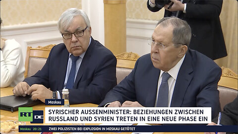 Lawrow: Russland und Syrien treten in neue Phase der Zusammenarbeit ein