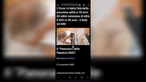 NOTIZIE DAL CROLLO DELL'IMPERO (26 NOV-2 DIC 2025)