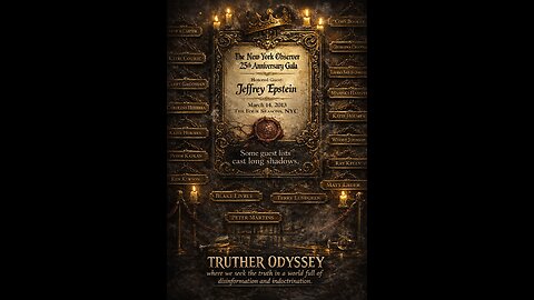 You Are Invited, Mr. Epstein: Part 2