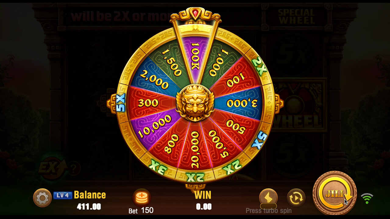 Fortune Gems Wheel Coded Pattern