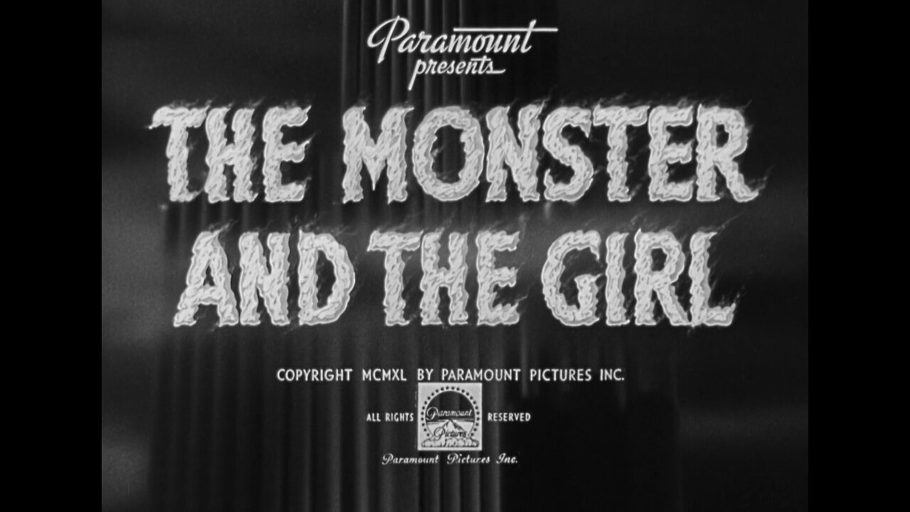 The Monster and the Girl (1941)