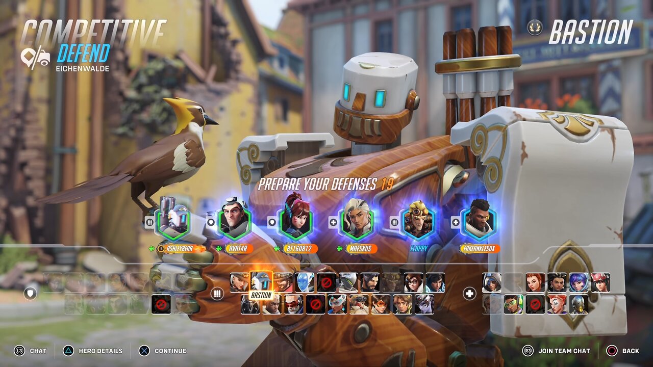 Overwatch 2 Bastion Gameplay (No Commentary)