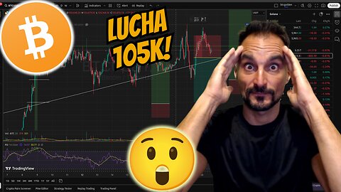 LUCHA 105K!!! Bitcoin y Solana