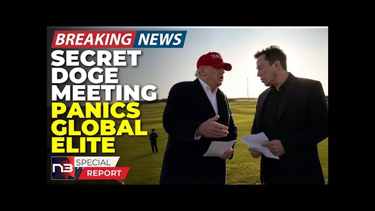 Breaking: What Elon Whispered To Trump At Golf Club Has Global Elites Panicking for a reason!