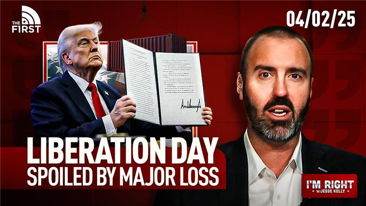 Liberation Day SPOILED By MAJOR Loss & FBI Bombshell REVEALED | I'm Right with Jesse Kelly (4-2-25)