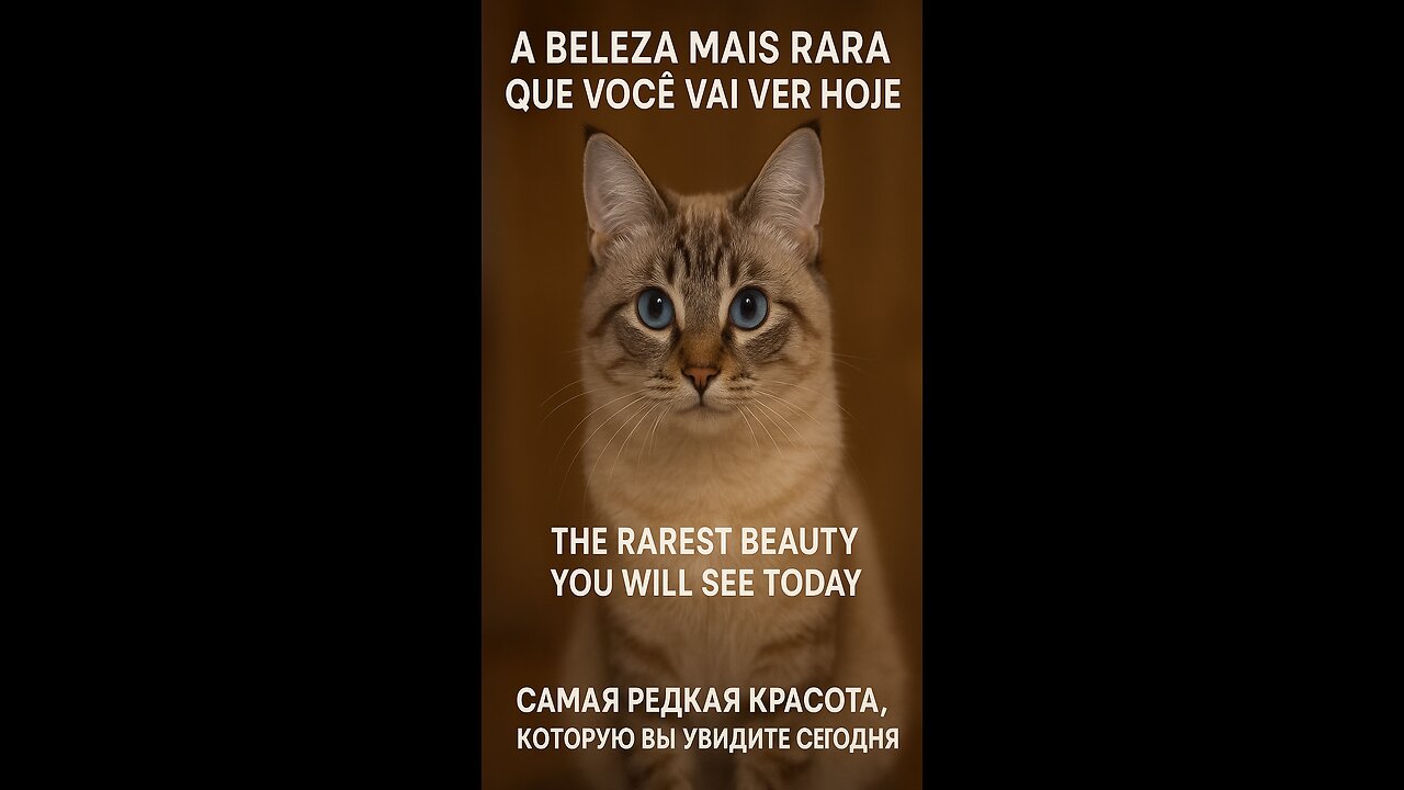 The Rarest Beauty You'll See Today 😻✨