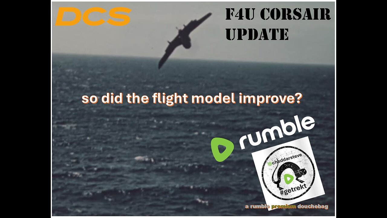 WW2 Flight Sim. Back On DCS to Check Out the F4U Flight Model Improvements