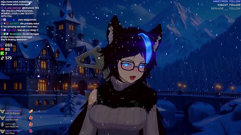 〔3DIO ASMR〕🌨️Hide In The Mountains With Me~🏔️[vod archive]