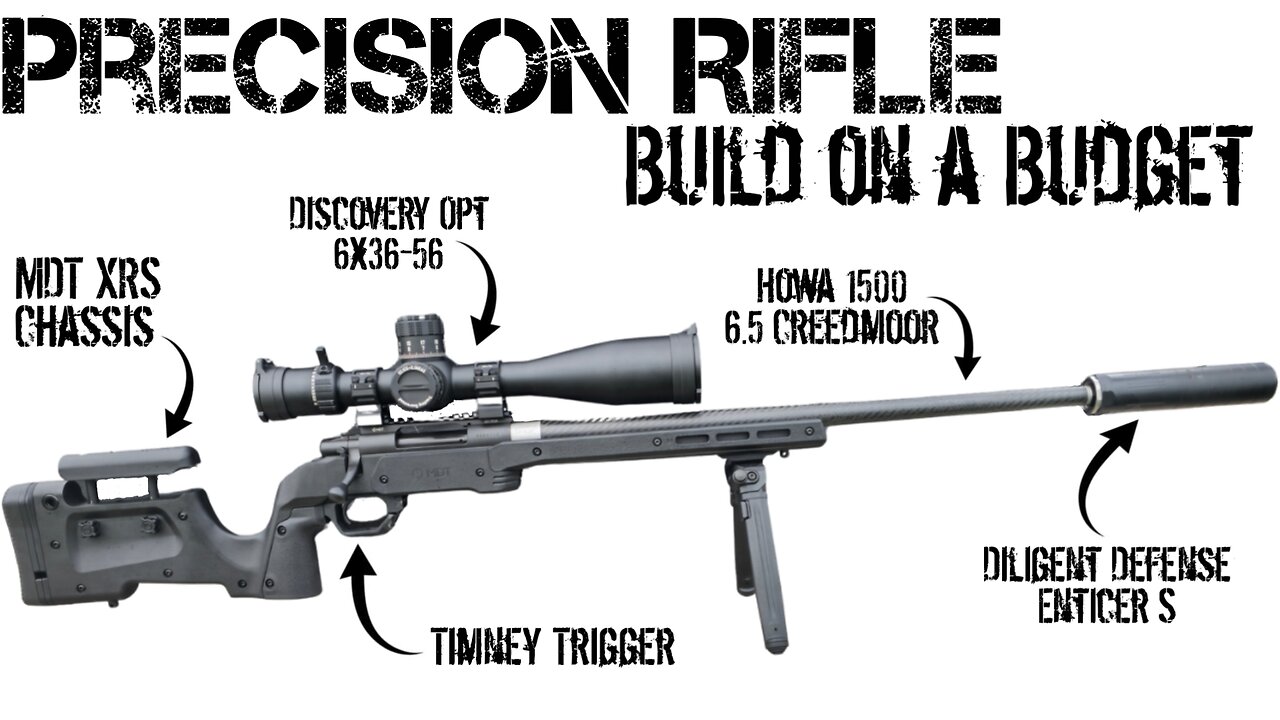 Precision Rifle Build | On A Budget | Howa 1500 / MDT XRS