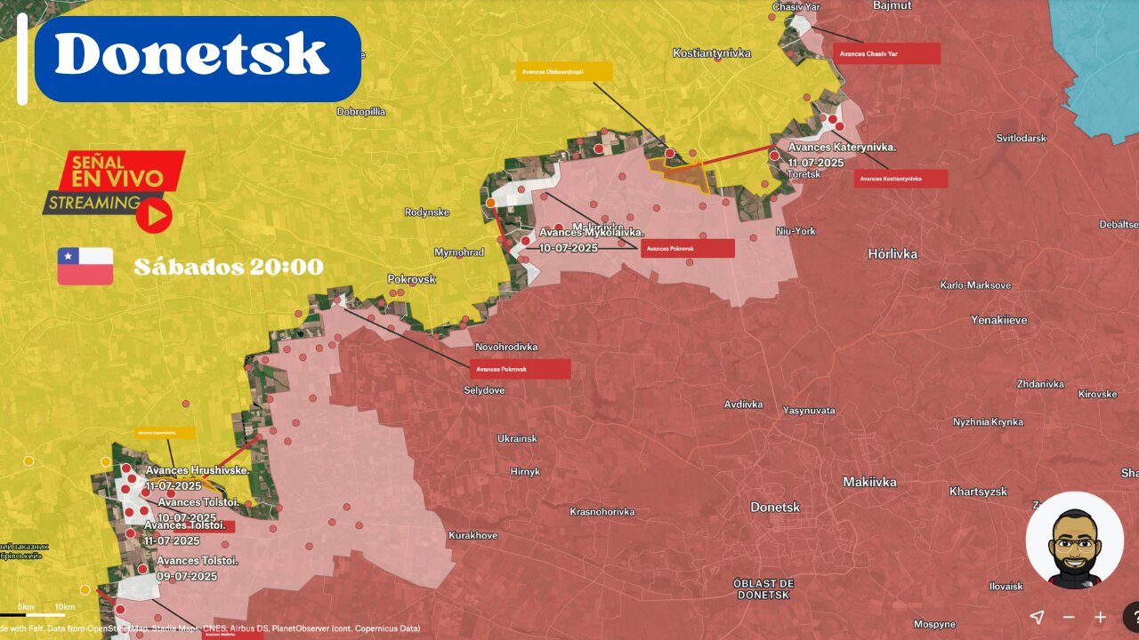 [DIRECTO] Guerra de Ucrania | Avances rusos en todo el Donetsk!