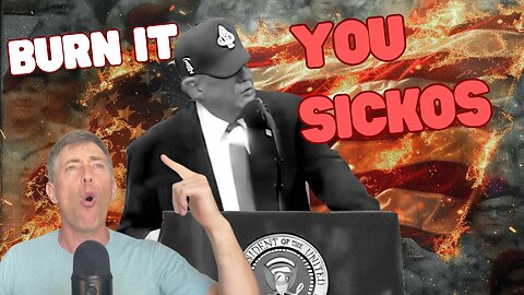 Trump Wrong- Sickos Should be Allowed to Burn the Flag; Anti-Fragility is America