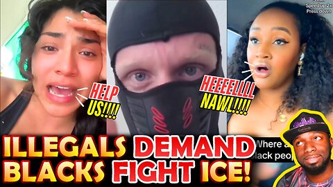 🚨Hispanics CRY & DEMAND Black Folk FIGHT ICE In SOLIDARITY Against Raids & Deportation!
