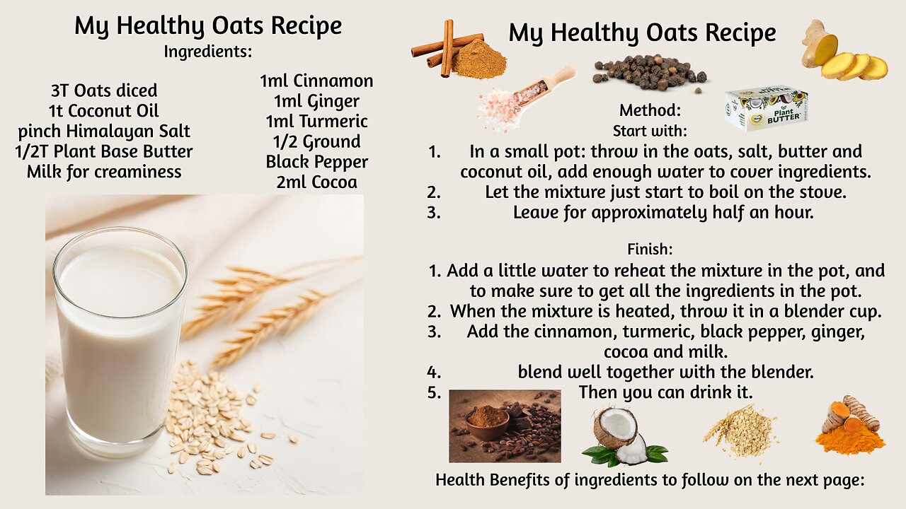 Healthy Oats Recipe