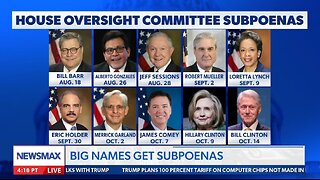 JAMES COMER: BIG NAMES GET SUBPOENAS