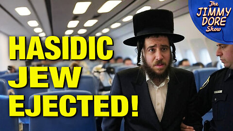 Hasidic Israeli KICKED OFF Plane For Gaza Comments!