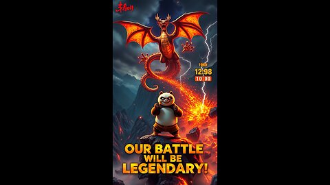 🔥🐼 Top 10 Fights : Kung Fu Panda vs the Evil Dragon - Our Battle Will Be Legendary! Scene (1/10)