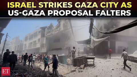 Israeli strikes a residential area in Gaza City as US-Gaza proposal falters
