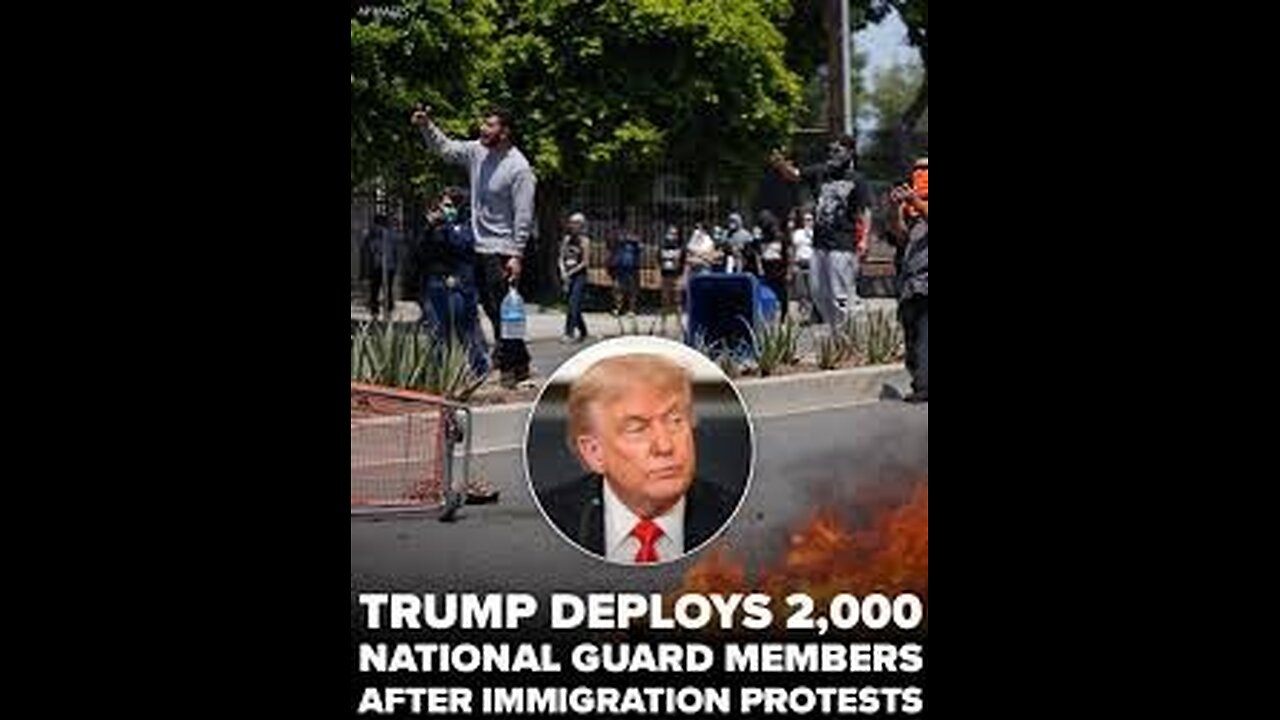 Trump Has Deployed National Guard to LA ICE Rioters as CA Leaders do 0; Dems Voted Gas Tax Increase