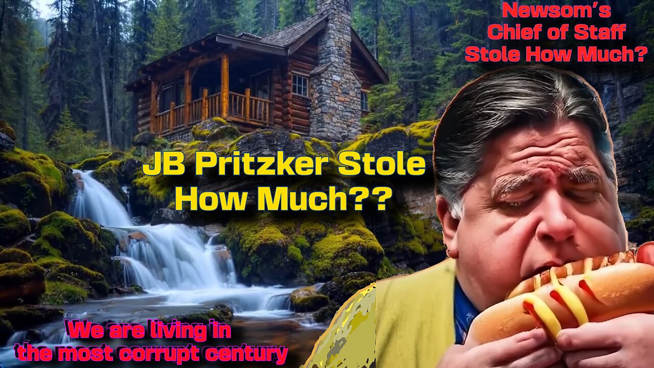 ( -0984 ) JB Pritzker Steals $330,000, Newsom's Williamson Can't Beat That, & Amish Steampunk Mafia Teens Escape Mamdani & the Soylent Fluoride Brain Rape
