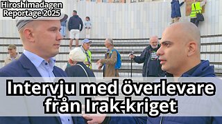 Reportage: Han överlevde Irak-kriget - så tänker han om krigshetsen idag