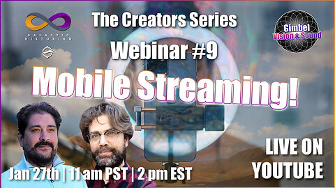 Creator's Series #9 with Andrew Bartzis - Mobile Livestreaming!