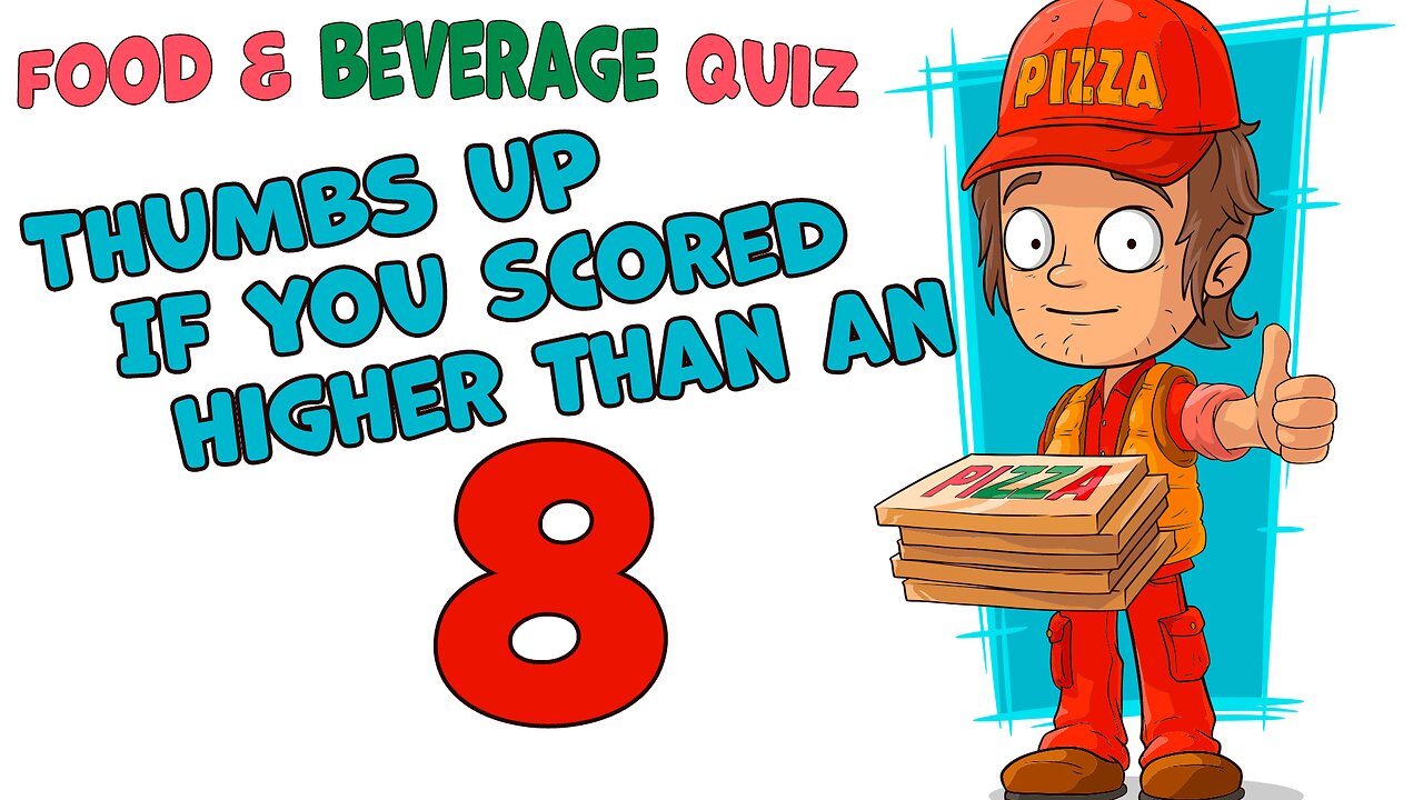 Fresh Food & Beverage Quiz