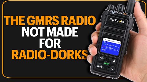 Retevis NR30s GMRS Radio Review