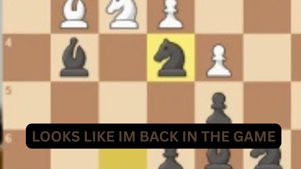 Looks Like I'm Back in the Game!