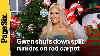 Gwen Stefani subtly shuts down Blake Shelton split rumors during solo red carpet outing