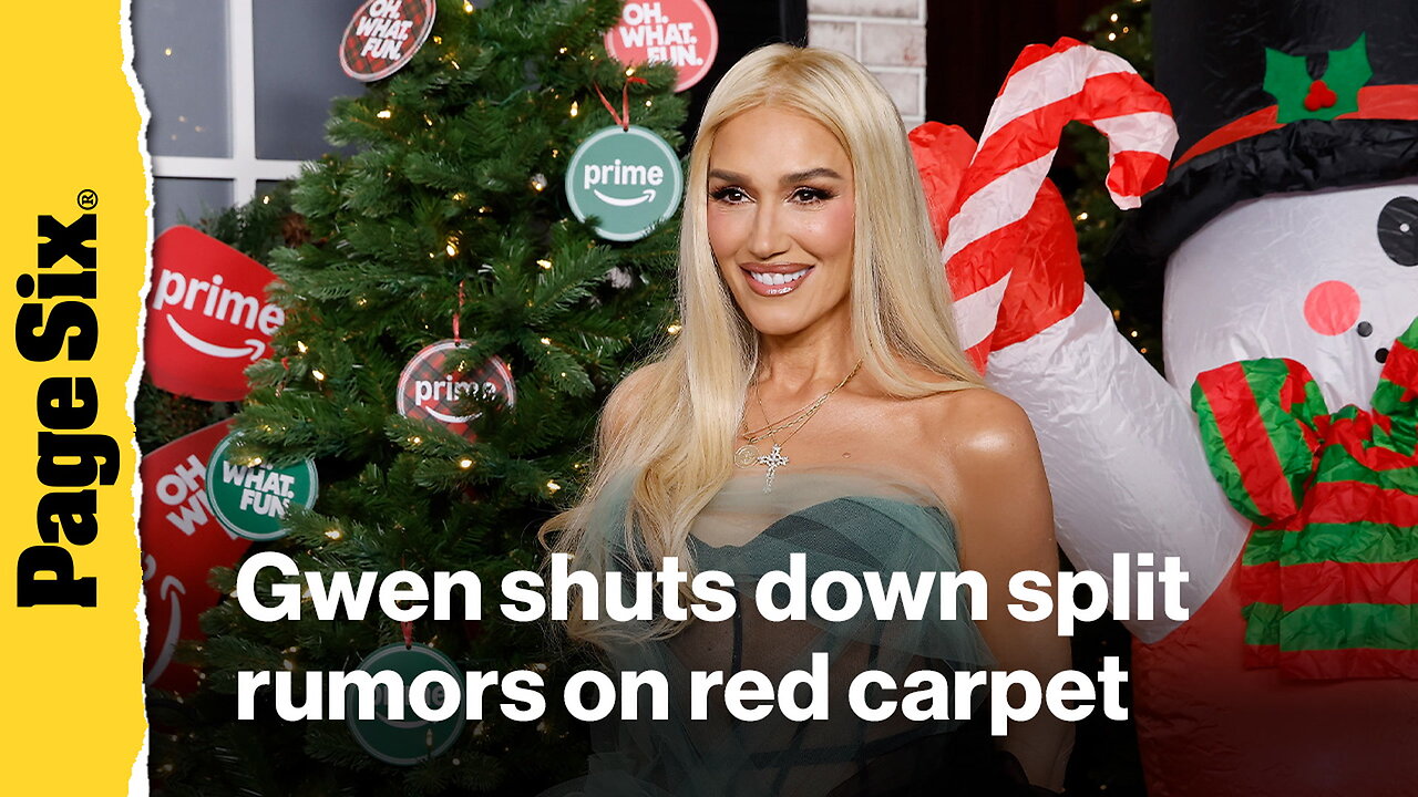 Gwen Stefani subtly shuts down Blake Shelton split rumors during solo red carpet outing