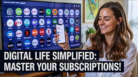 Digital Life Simplified: Master Your Subscriptions! #SubscriptionManagement #SaveMoney #digital