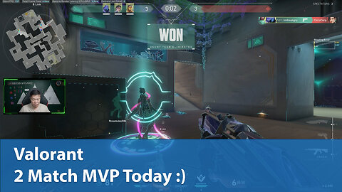 2 Match MVP Today :) | Competitive 4W-0L | Valorant