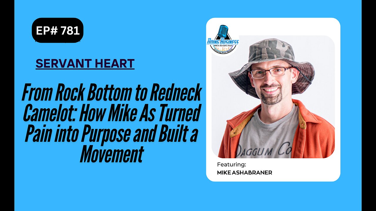 From Rock Bottom to Redneck Camelot: How Mike Turned Pain into Purpose and Built a Movement